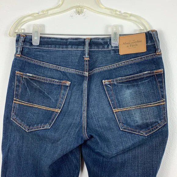 Jeans 30/30 Abercrombie and Finch Classic Straight Jeans 30x30 - Picture 9 of 11